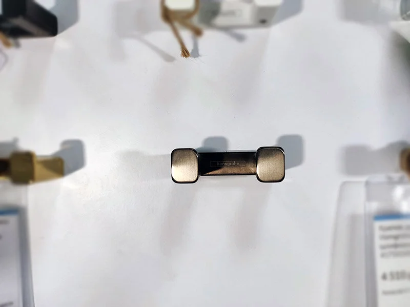 Крючок для ванной Hansgrohe AddStoris матовый черный 41755670 (детальная фотография), металлические index_1