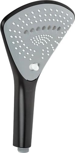 Лейка для душа Kludi Fizz черная матовая/хром - фото 2