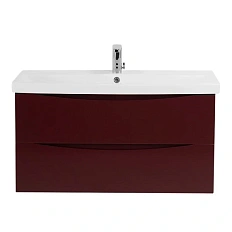 Тумба под раковину подвесная BelBagno Marino 80 см bordo lucido