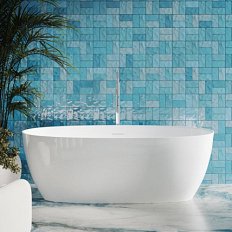 Ванна из искусственного камня Salini Alda 170x80 см покраска снаружи по RAL