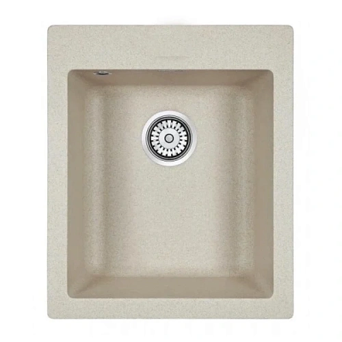 Мойка для кухни Paulmark Leer 42 см бежевая - фото 4