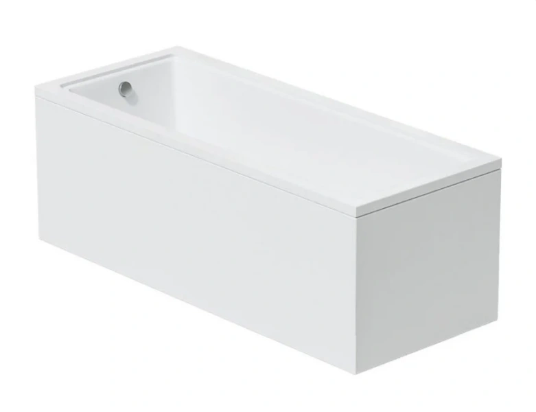 Ванна акриловая Corpa Nera Davinci CN05001WH, 150 x 70 см, белый (детальная фотография), современныe, hi-tech