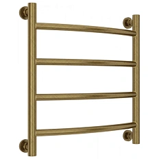 Полотенцесушитель водяной, Сунержа Галант+ 50х50 см состаренная бронза