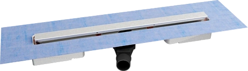 Душевой лоток BERGES C1 Norma 80 см хром матовый - фото 1