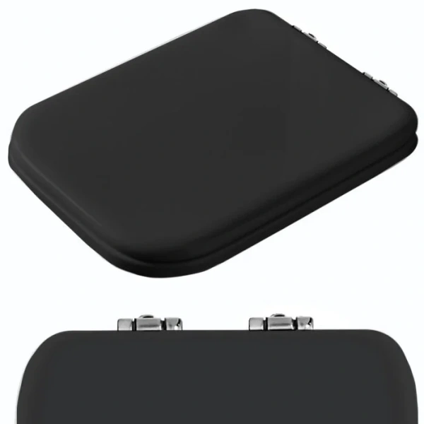 Крышка-сидение с микролифтом Kerasan Waldorf черная 418804 (детальная фотография)