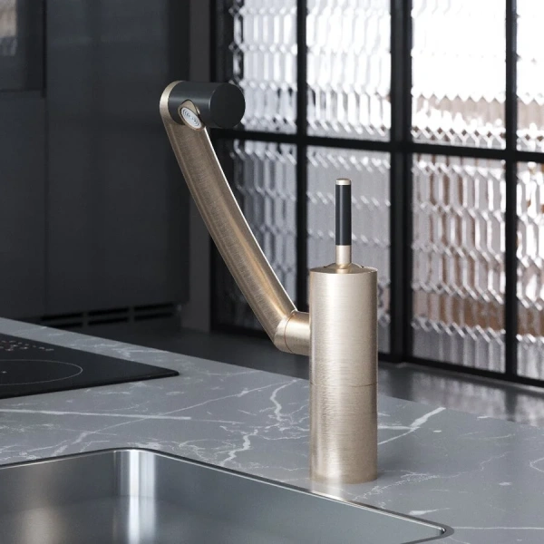 Смеситель для кухни Damixa Arc никель 290007264 (детальная фотография), другие