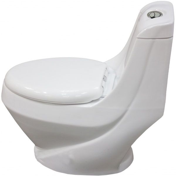 Унитаз моноблок Laguraty с сиденьем микролифт 2160A (детальная фотография), с бачком