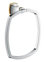 Полотенцедержатель для ванной, хром-золото, Grohe Grandera 40630IG0