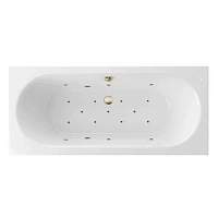 Ванна гидромассажная Excellent Oceana Relax 180 x 80 см, белый/бронза, WAEX.OCE18.RELAX.BR