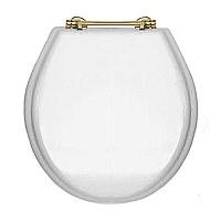 Крышка-сидение с микролифтом Devon & Devon Rose/Blues петли золото