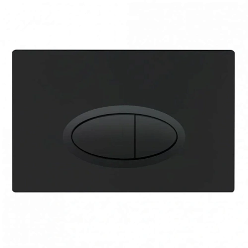 Клавиша смыва BelBagno черная матовая - фото 4