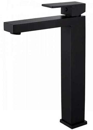 Смеситель для раковины Abber Daheim черный матовый - фото 2