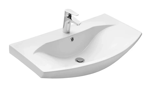 Раковина мебельная Акватон Смайл 80 см белая - фото 2