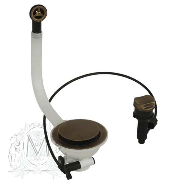 Слив для кухонной мойки Migliore бронза 22084 (детальная фотография), нет в наличии