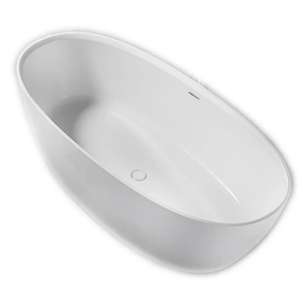 Ванна из искусственного камня NTBagno Palermo 170 х 80 см, цвет белый, NT203 (детальная фотография)