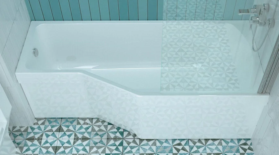 Ванна акриловая Marka One Convey 170 x 75 см, белый, левая/правая 01кон1775л (детальная фотография), 170х75