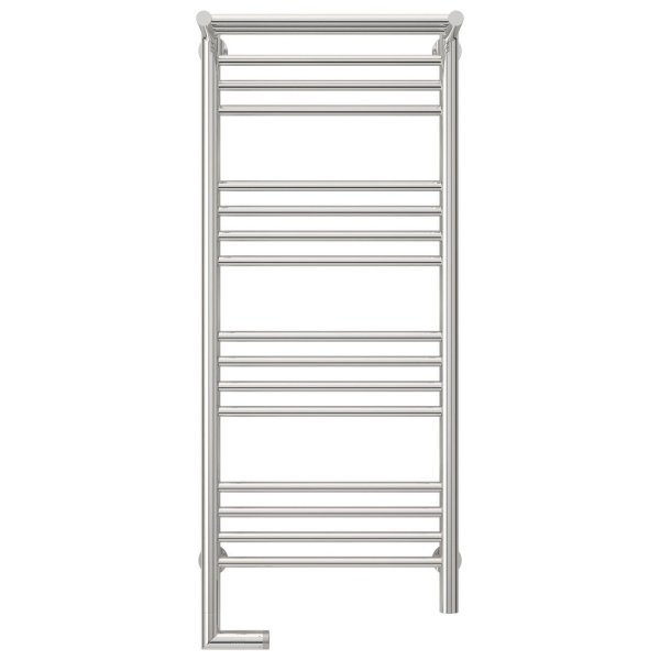 Полотенцесушитель электрический левый, с полкой цвет без покрытия Сунержа Богема 2.0 1000х400 00-5206-1040 (детальная фотография), по запросу