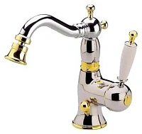 Смеситель для биде Migliore Oxford хром/золото