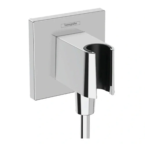 Шланговое подсоединение Hansgrohe FixFit хром - фото 1