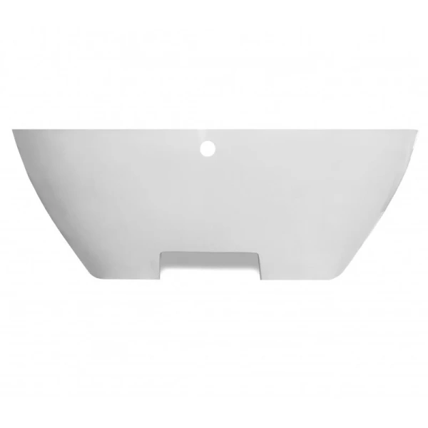 Ванна из литьевого мрамора Эстет Майами 150x75 см белая глянцевая ФР-00016604 (детальная фотография), овальные