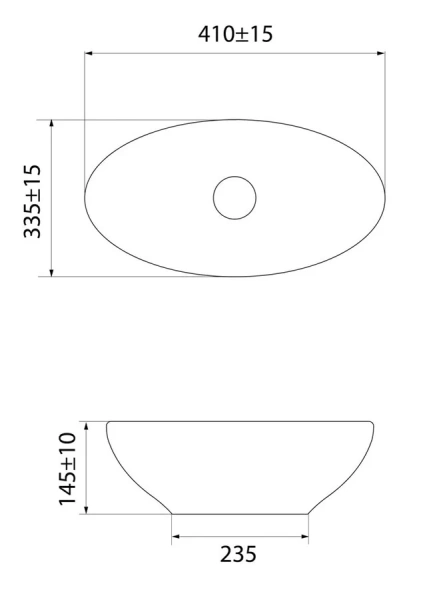 Раковина IDDIS Cloud 41 см белая глянцевая CLOWS06i27 (детальная фотография), современные, hi-tech