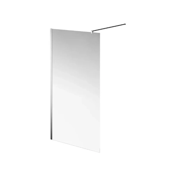 Душевая перегородка Kerama Marazzi Vetro 100 см профиль хром VE.100.WI.CR (детальная фотография)