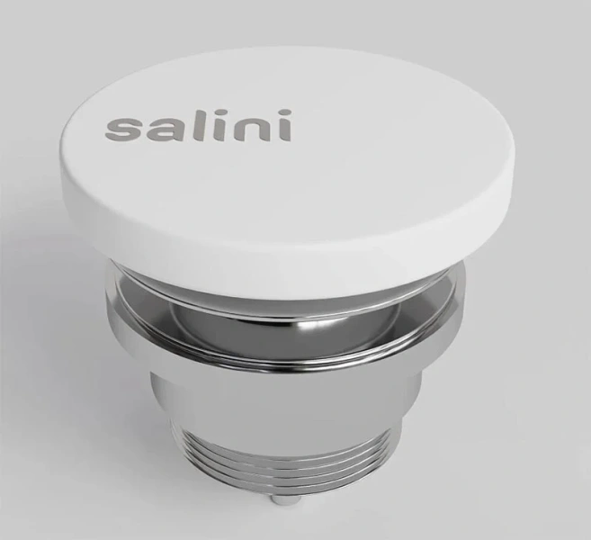 Донный клапан Salini D 604 белый глянцевый 166202G (детальная фотография)