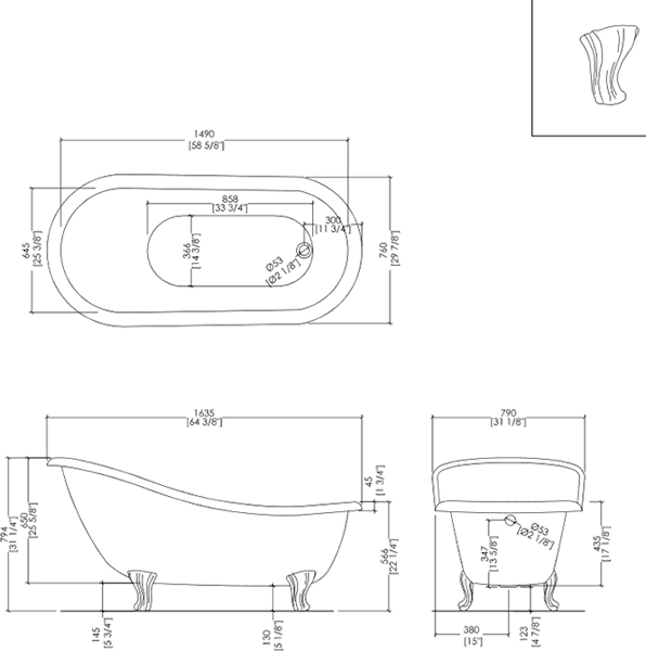 Схема (детальная фотография), глубокие