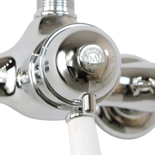 Смеситель для душа Migliore Oxford 19 термостатический, на два отверстия (детальная фотография), настенные