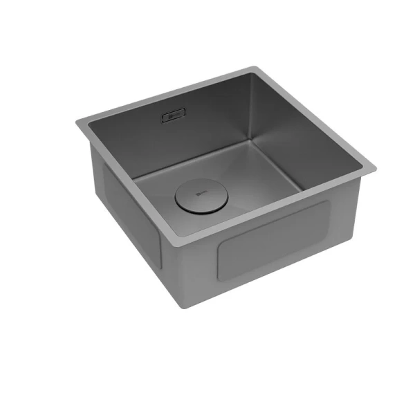 Мойка для кухни Lemark Olanga 44 см графит 9936123 (детальная фотография), квадратная