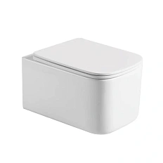 Унитаз подвесной Boheme Mane белый матовый