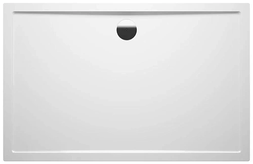 Душевой поддон акриловый белый с панелью Riho Davos 257 140x90 см - фото 1