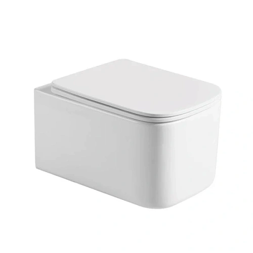 Унитаз подвесной Boheme Mane белый матовый - фото 2