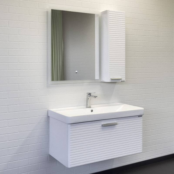 Шкаф подвесной Comforty Танжер 25 см белый матовый 00-00017882CF (детальная фотография), 25 см