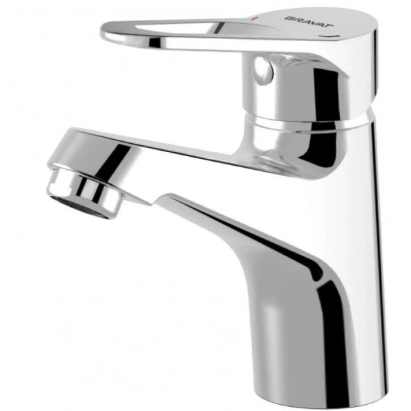Смеситель для умывальника Bravat Eco-D F193158C (детальная фотография)
