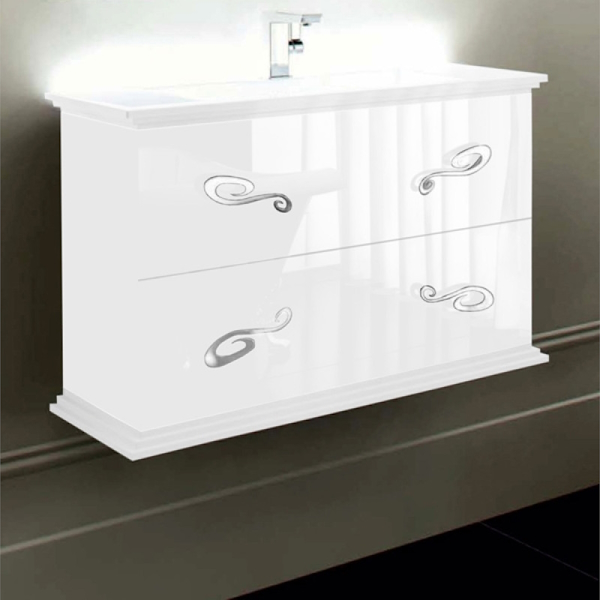 Тумба без раковины La Beaute LOIRET 100 (детальная фотография)