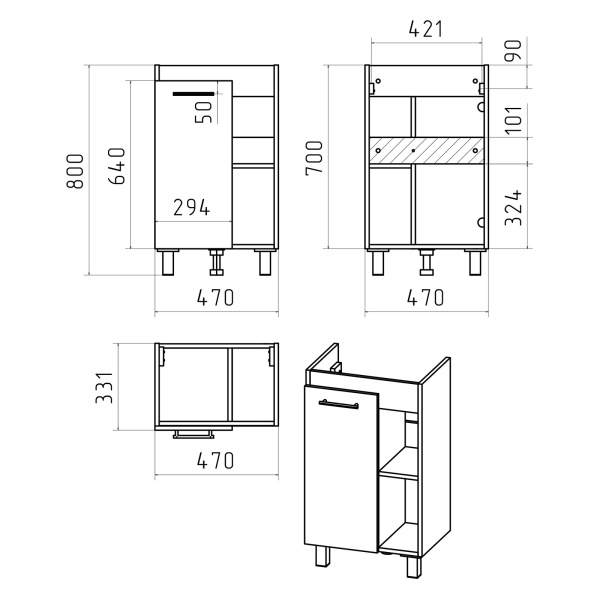 Схема (детальная фотография), 50 см