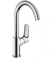 Смеситель для раковины Hansgrohe Logis поворотный излив
