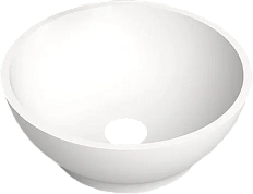 Раковина Salini Gloria 03 41 см накладная, белый матовый