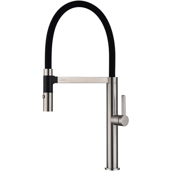 Смеситель для кухни Paulmark Leader никель Le214101-NI (детальная фотография)