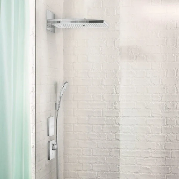 Переключатель потоков Hansgrohe ShowerSelect матовый белый 15764700 (детальная фотография), в наличии index_1