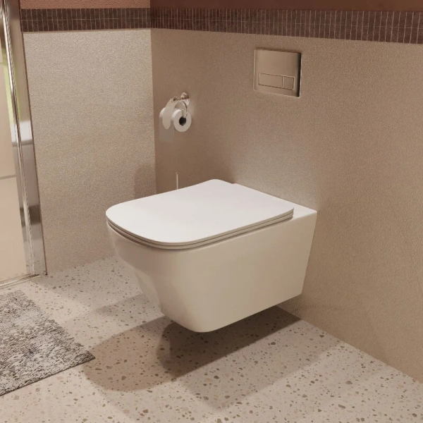 Унитаз подвесной Vincea Edge белый VT1-38T (детальная фотография), нет в наличии