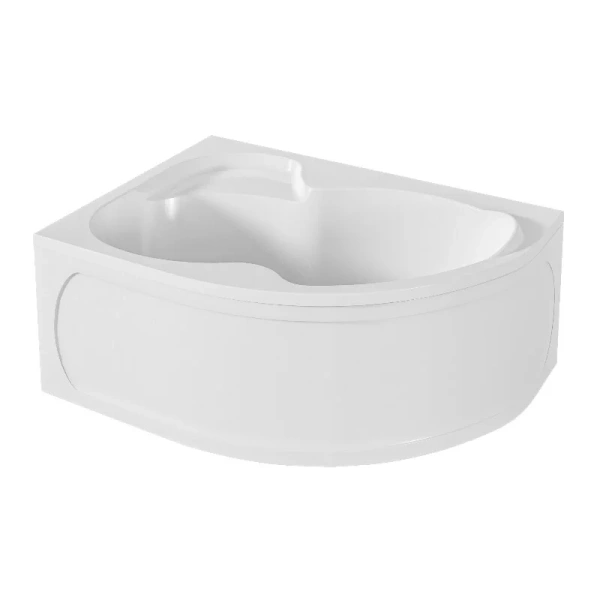 Ванна акриловая 1MarKa Aura 01ау1610лкп/01ау1610пкп, 160 x 105 см, левая/правая, цвет белый (детальная фотография)