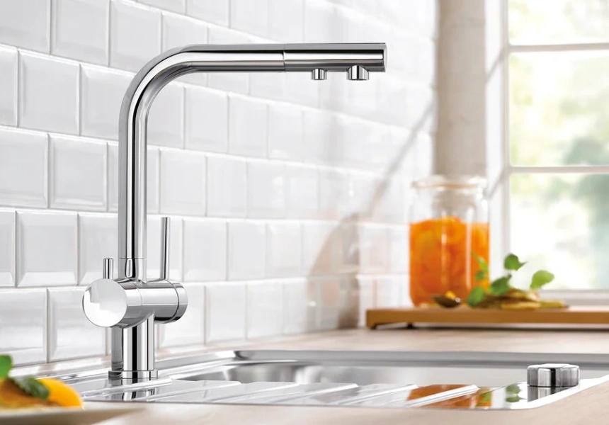 Смеситель для питьевой воды Blanco Fontas II хром 525137 (детальная фотография), хром