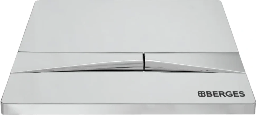 Унитаз с инсталляцией BERGES Floe кнопка хром 043223 (детальная фотография) index_4