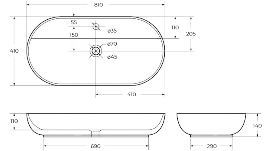 Схема (детальная фотография), из санфарфора