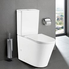 Унитаз компакт Azario Vetro безободковый