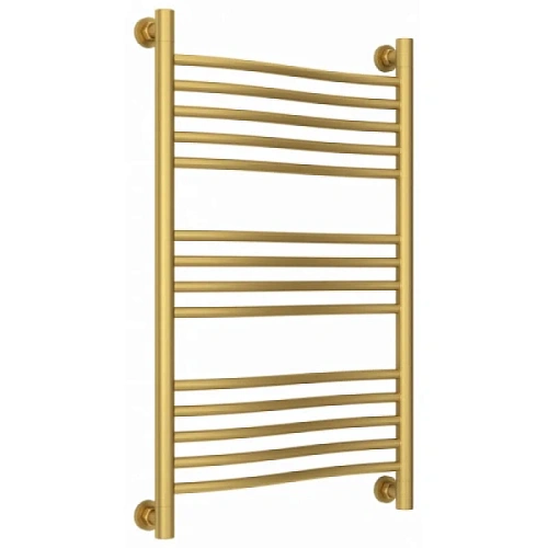 Полотенцесушитель водяной Сунержа Флюид+ 50х80 см матовое золото - фото 12