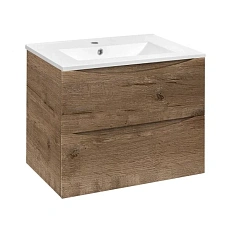 Тумба под раковину подвесная Vincea Mia 70 см дуб винтаж