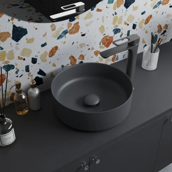 Донный клапан IDDIS Optima Home серый матовый OPHGM00i88 (детальная фотография) index_1